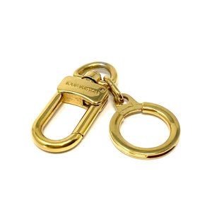 Louis Vuitton Gold Pochette Extender / Key Ring